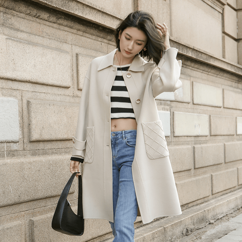 Long Wool Coat 3