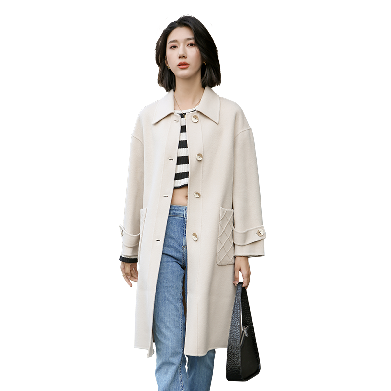 Long Wool Coat 3